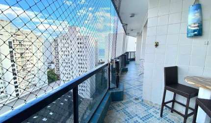 Apartamento com 4 dormitórios à venda, 160 m² por R$ 800.000 - Pitangueiras - Guarujá/SP