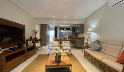 Apartamento com 3 dormitórios à venda, 100 m² por R$ 1.200.000,00 - Pitangueiras - Guarujá/SP