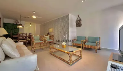 Apartamento com 3 dormitórios à venda, 140 m² por R$ 735.000,00 - Pitangueiras - Guarujá/SP