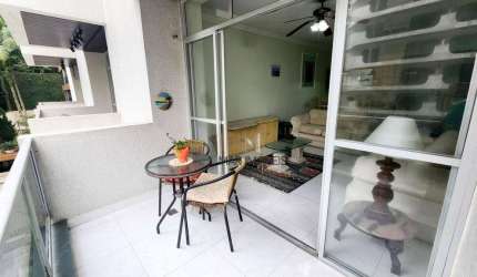 Apartamento, 125 m² - venda por R$ 660.000,00 ou aluguel por R$ 5.500,02/mês - Pitangueiras - Guarujá/SP