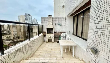 Cobertura com 3 dormitórios à venda, 220 m² por R$ 1.000.000 - Astúrias - Guarujá/SP