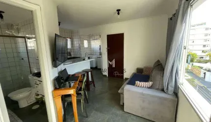 Apartamento com 1 dormitório à venda, 97 m²  Jardim Las Palmas - Guarujá/SP