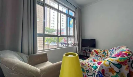 Apartamento com 2 dormitórios, 54 m² - Vila Júlia - Guarujá/SP