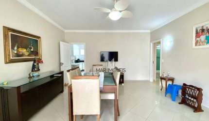 Apartamento com 3 dormitórios à venda, 130 m² por R$ 640.000,00 - Pitangueiras - Guarujá/SP