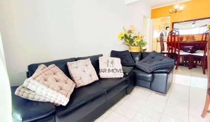 Apartamento com 3 dormitórios para alugar, 84 m² - Vila Luis Antônio - Guarujá/SP