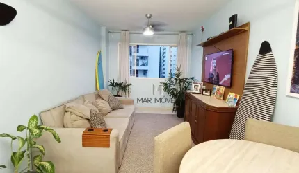 Apartamento com 2 dormitórios para alugar, 87 m² - Centro - Guarujá/SP