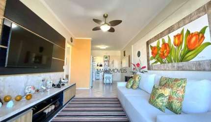 Apartamento com 2 dormitórios à venda, 80 m² por R$ 549.000,00 - Tombo - Guarujá/SP