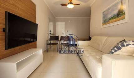 Apartamento com 1 dormitório à venda, 75 m² por R$ 425.000,00 - Pitangueiras - Guarujá/SP