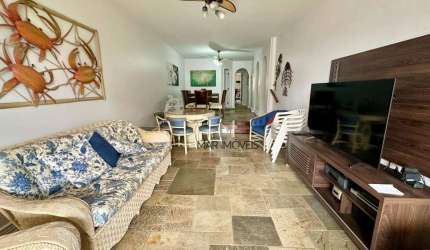Apartamento á venda na Praia da Enseada/ Mar imóveis Prime.