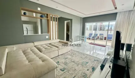 Cobertura disponível para venda  na Praia da enseada/ Mar Imóveis Prime.