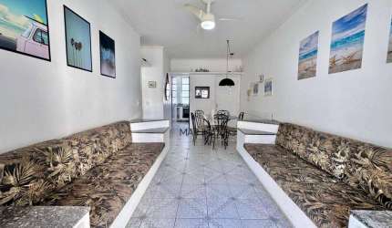 Apartamento com 2 dormitórios à venda, 70 m² por R$ 477.000 - Pitangueiras - Guarujá/SP