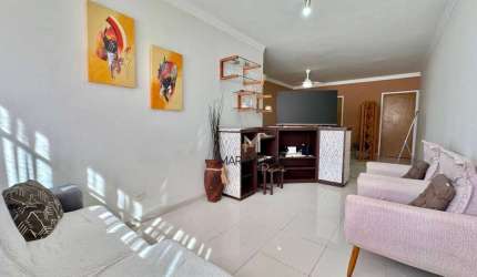 Apartamento com 3 dormitórios à venda, 130 m² por R$ 636.000,00 - Pitangueiras - Guarujá/SP