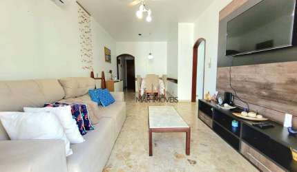 Apartamento com 3 dormitórios, 100 m² - venda ou aluguel - Pitangueiras - Guarujá/SP - Mar Imóveis Prime