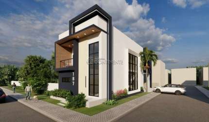 Casa em condomínio fechado com 3 quartos à venda na Avenida Deltaville, 150, Beira Rio, Biguaçu por R$ 1.300.000