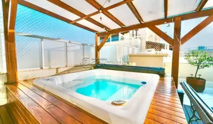Cobertura com 3 quartos à venda na Rua Bias Peixoto, 50, Abraão, Florianópolis por R$ 1.650.000