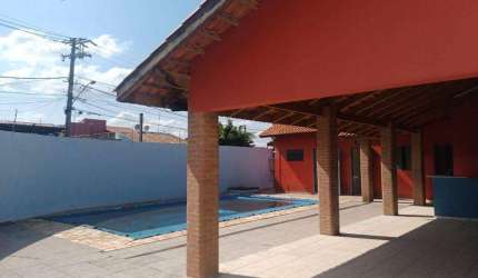 Casa para Locação em Salto, Residencial São Gabriel, 1 dormitório, 2 banheiros, 2 vagas
