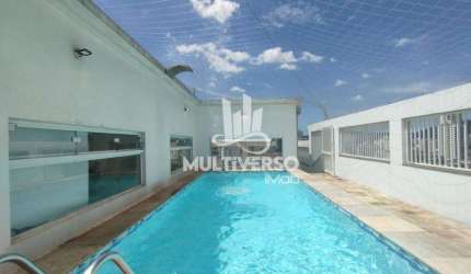 Cobertura de 3 dormitórios com piscina à venda na Aparecida - Santos/SP