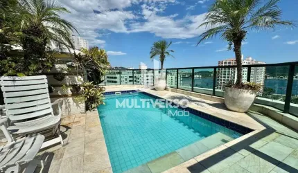 Cobertura à venda, 6 quartos no bairro Ponta da Praia em Santos