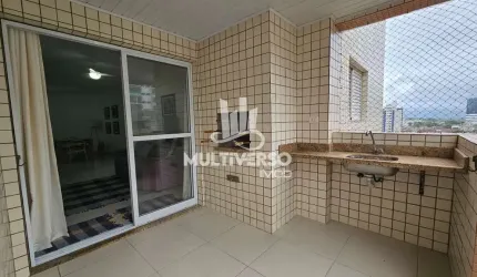 Lindíssimo Apartamento com Sacada Gourmet para venda no bairro Guilhermina, localizado na cidade de Praia Grande / SP.