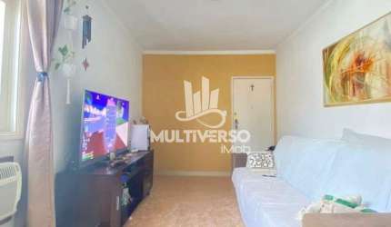 Apartamento de 2 dormitórios com garagem fechada no Bairro da Aparecida.