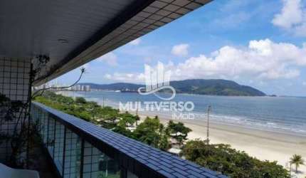 Apartamento com varanda,3 dormitórios à venda, 200 m² Boqueirão - Santos/SP