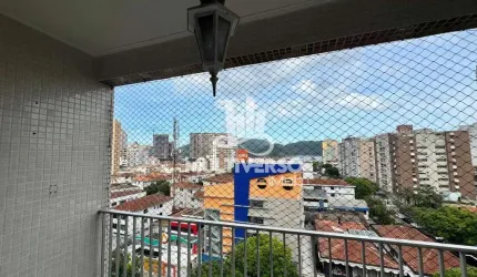 Apartamento para aluguel, 3 quartos no bairro Ponta da Praia em Santos
