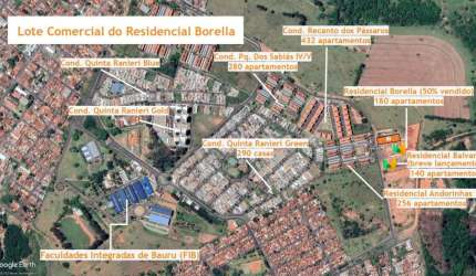 LOTE COMERCIAL EM FRENTE AO RESIDÊNCIAL BORELLA ! ! !