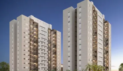 O Condomínio Residencial Unni Felicitá 3 DORM e 1 vaga