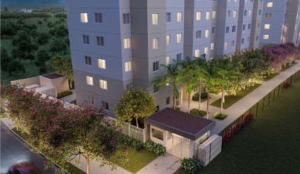 Condomínio Residencial Novo Mundo - Vitória 2 dorm e 32m²