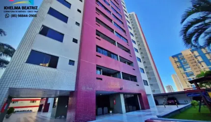 Vendo apartamento nascente, muito ventilado, 2 suítes + dce, 87m², elevador, Aldeota