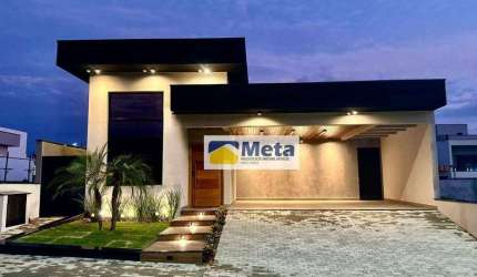 Casa com 3 dormitórios à venda, 148 m² por R$ 1.180.000,00 - Residencial Terras Do Vale - Caçapava/SP