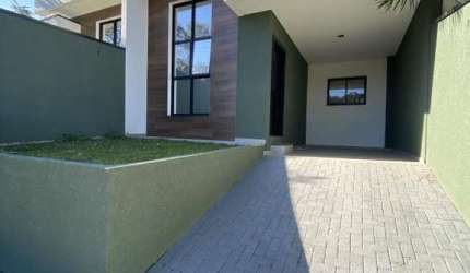 Casa para Venda em São José dos Pinhais, Boneca do Iguaçu, 3 dormitórios, 1 suíte, 1 banheiro, 2 vagas