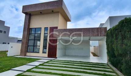Casa em condomínio fechado com 3 quartos à venda na Alameda Taquara, 100, Centro, Barra dos Coqueiros, 150 m2 por R$ 760.000