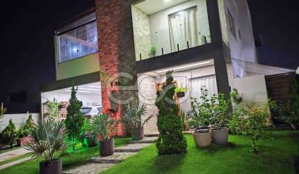 Casa em condomínio fechado com 4 quartos à venda na Av. Terras Alphaville, Centro, Barra dos Coqueiros, 226 m2 por R$ 1.050.000