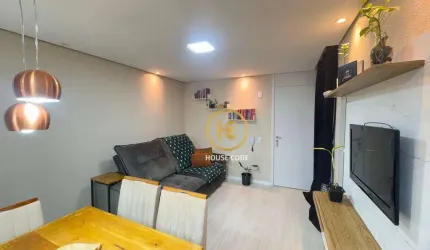 Apartamento com 02 dormitórios à venda, 48 m² por R$ 220.000 - Conquista Cotia