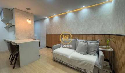 Apartamento com 02 dormitórios, todo planejado à venda, 48 m² por R$ 245.000 - Conquista Cotia