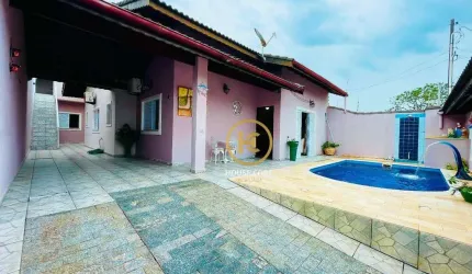 Casa à venda, 119 m² por R$ 800.000,00 - Balneário Três Marias - Peruíbe/SP