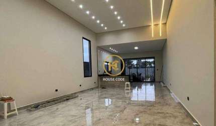 Casa com 3 dormitórios à venda no Paysage Bella Vitta, 208 m² por R$ 900.000 - Nagoya Garden - Vargem Grande Paulista/SP