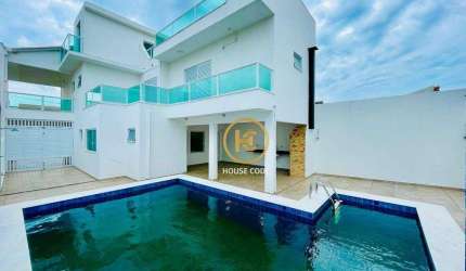 Casa, 260 m² - venda por R$ 1.300.000,00 ou aluguel por R$ 5.400,00/mês - Balneário Josedy - Peruíbe/SP