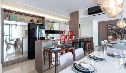 Apartamento com 3 dormitórios à venda, 123 m² por R$ 2.322.958,08 - Agronômica - Florianópolis/SC