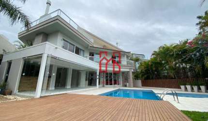 Casa com 4 dormitórios à venda, 680 m² por R$ 13.990.000,00 - Jurerê Internacional - Florianópolis/SC