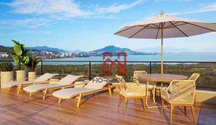 Apartamento com 2 dormitórios à venda, 110 m² por R$ 987.109,75 - Cacupé - Florianópolis/SC