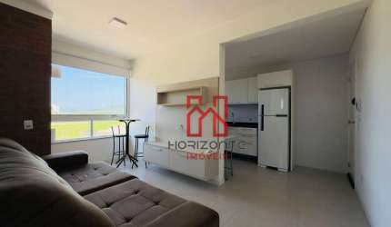 Apartamento com 1 dormitório à venda, 43 m² por R$ 580.000 - Cachoeira do Bom Jesus - Florianópolis/SC