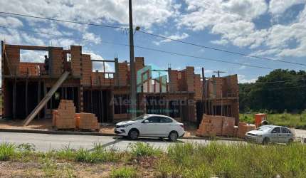 Casa Geminada em Sertão do Maruim - 2 Suítes por R$460.000