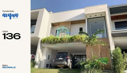 Casa em Condomínio à Venda em Deltaville Biguaçu, 2 Suítes, 161m²
