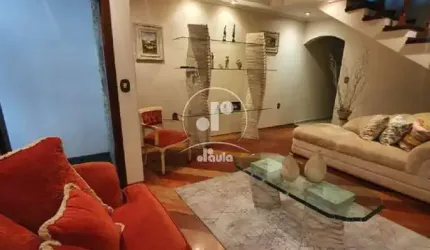 Sobrado à venda em Santo André-SP, Vila Linda: 3 quartos, 1 suíte, 2 salas, 3 banheiros, 7 vagas, 125m². Imperdível!