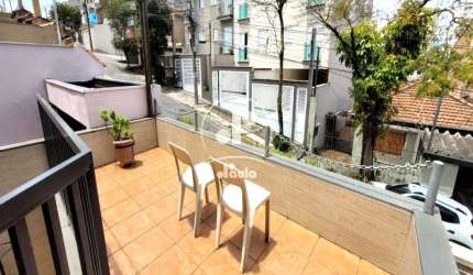 Sobrado à Venda, Vila Humaitá, Santo André/SP , 3 Quartos, 1 Suíte, 3 Salas, 3 Banheiros, 3 Vagas de Garagem