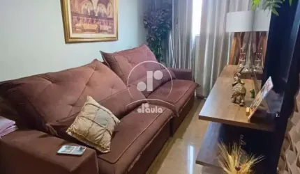Sobrado de 125m² à venda no Parque das Nações em Santo André-SP: 3 quartos, 1 suíte, 4 banheiros e 2 vagas de garagem