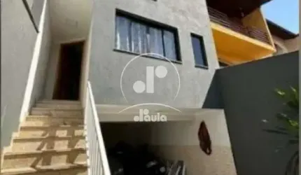 Sobrado 113 m² no Jardim Rina, 3 dormitórios, suíte, 3 vagas de garagem, Santo André