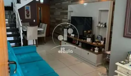 Imperdível sobrado à venda em Santo André-SP - Jardim Jamaica: 3 quartos, 1 suíte, 1 sala, 3 banheiros, 2 vagas, 88m².